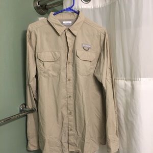 Men’s Columbia Long Sleeve Button Down Shirt